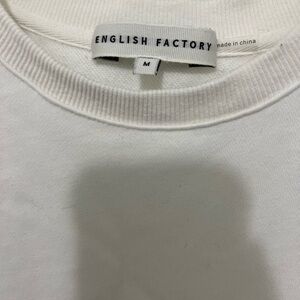 English Factory Cream Knit Sweater